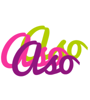 Aso flowers logo