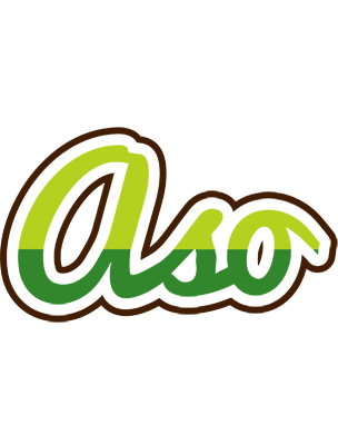 Aso golfing logo