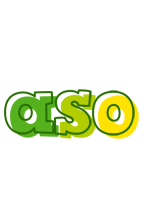 Aso juice logo