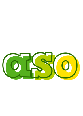 Aso juice logo
