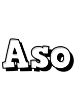 Aso snowing logo