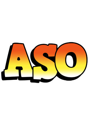Aso sunset logo
