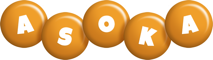 Asoka candy-orange logo