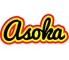 Asoka flaming logo