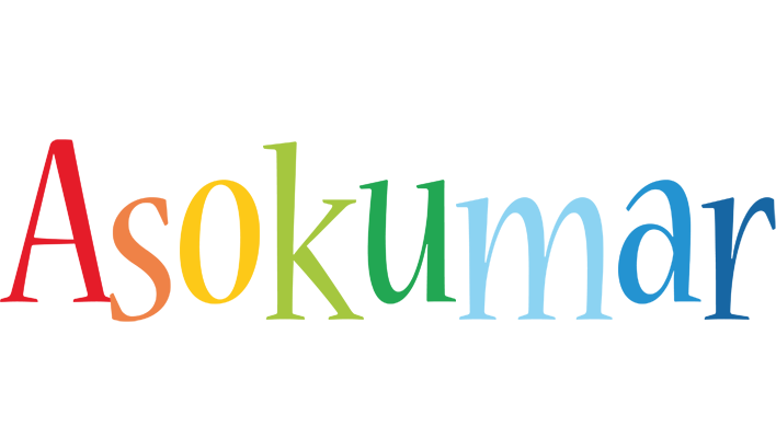 Asokumar birthday logo