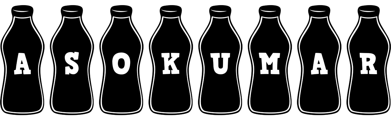 Asokumar bottle logo