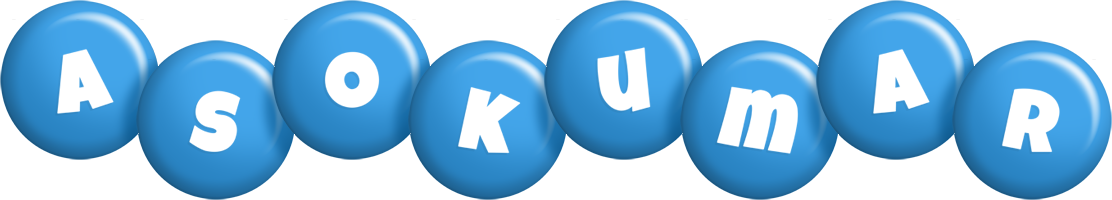 Asokumar candy-blue logo