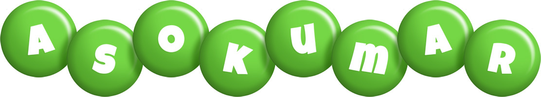 Asokumar candy-green logo