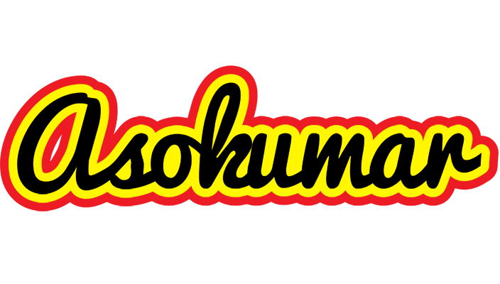 Asokumar flaming logo