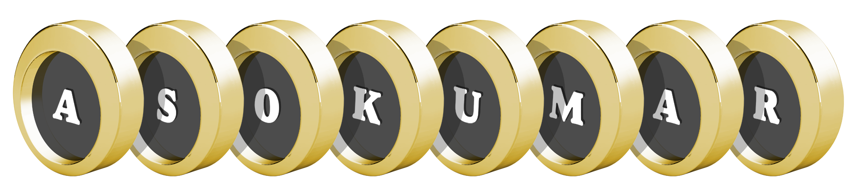 Asokumar gold logo