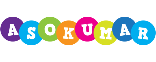 Asokumar happy logo