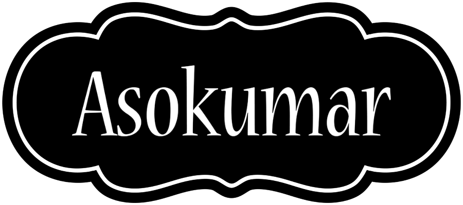 Asokumar welcome logo