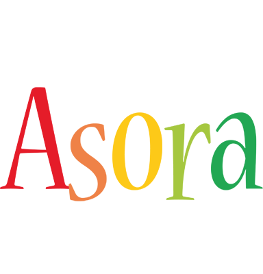 Asora birthday logo