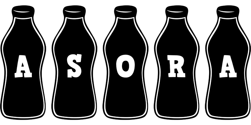 Asora bottle logo
