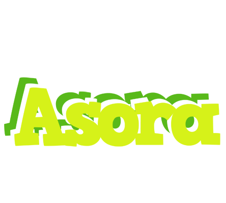 Asora citrus logo