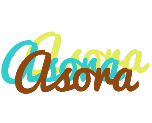 Asora cupcake logo