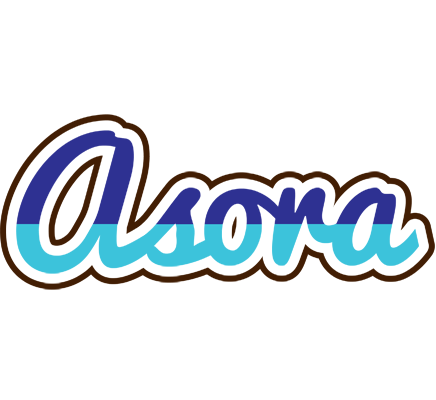 Asora raining logo