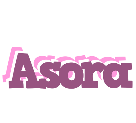 Asora relaxing logo
