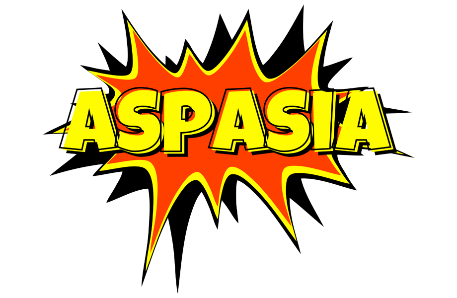 Aspasia bazinga logo