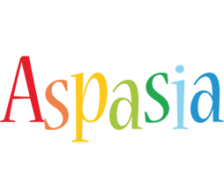 Aspasia birthday logo