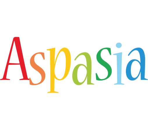 Aspasia birthday logo