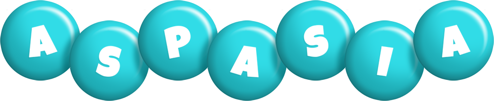 Aspasia candy-azur logo