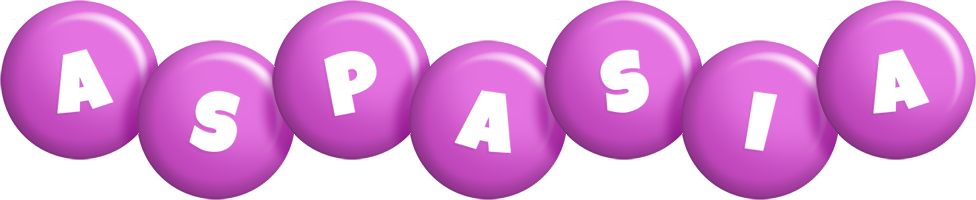 Aspasia candy-purple logo