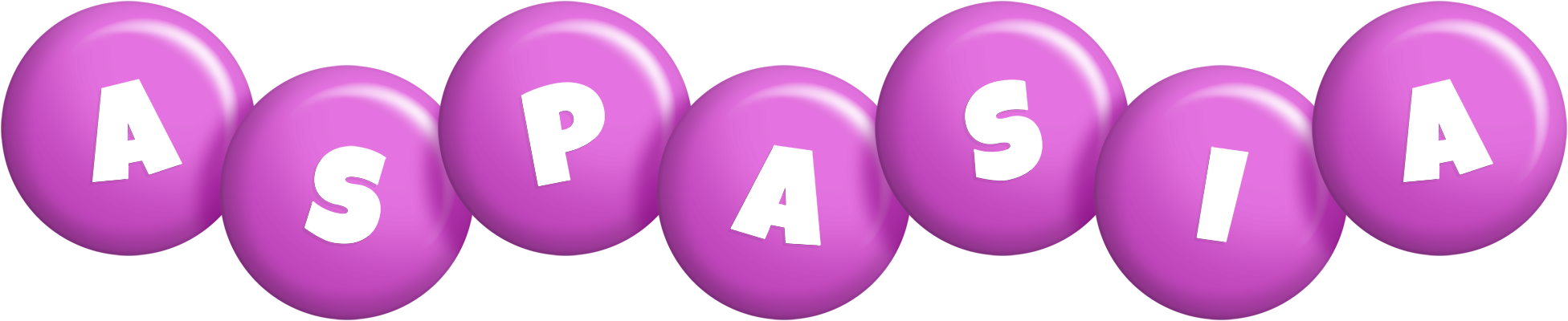 Aspasia candy-purple logo