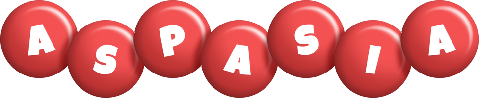 Aspasia candy-red logo