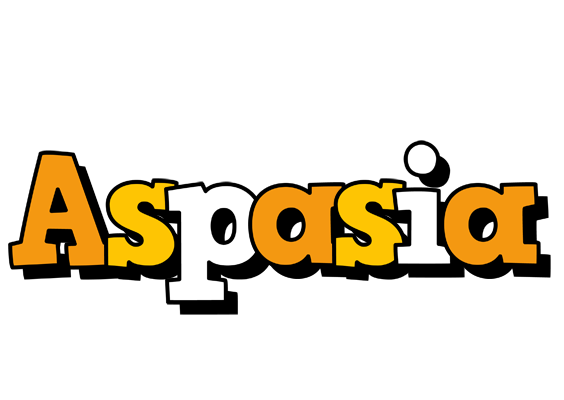 Aspasia cartoon logo