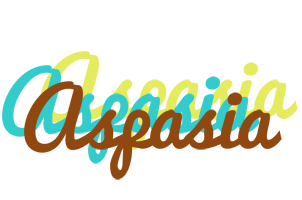 Aspasia cupcake logo