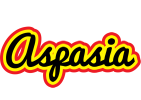 Aspasia flaming logo