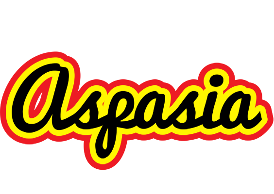 Aspasia flaming logo