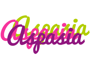 Aspasia flowers logo