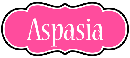 Aspasia invitation logo