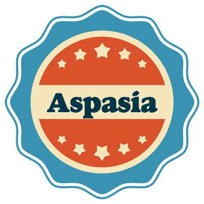 Aspasia labels logo