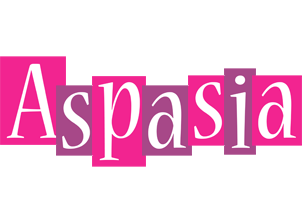 Aspasia whine logo