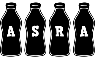 Asra bottle logo