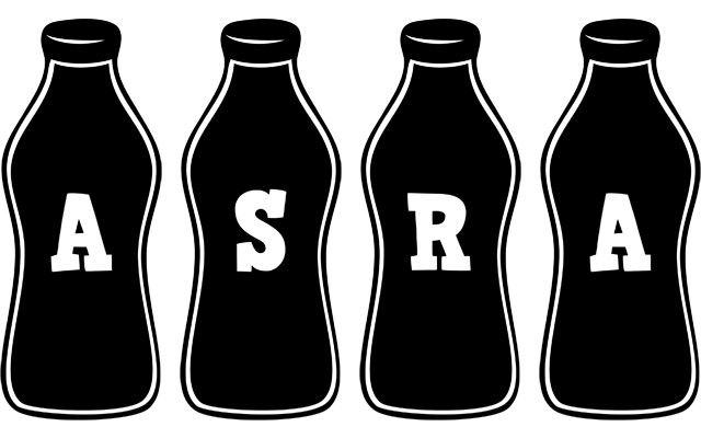 Asra bottle logo