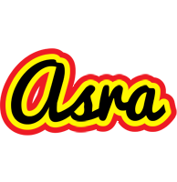 Asra flaming logo