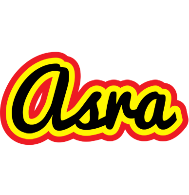 Asra flaming logo