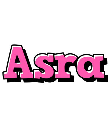 Asra girlish logo