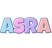Asra pastel logo