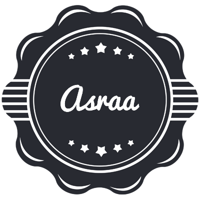 Asraa badge logo
