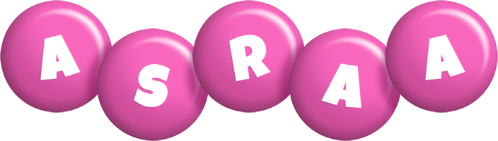 Asraa candy-pink logo