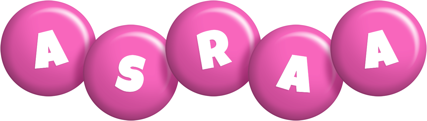 Asraa candy-pink logo
