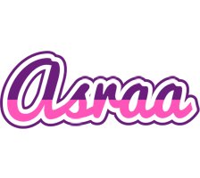 Asraa cheerful logo