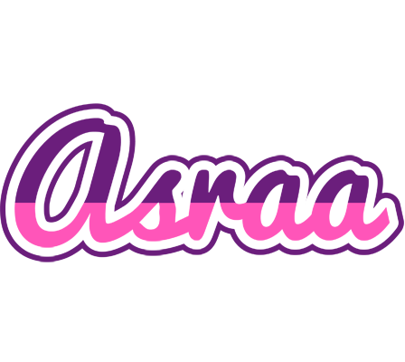 Asraa cheerful logo