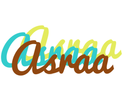 Asraa cupcake logo
