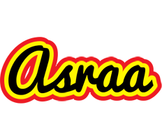 Asraa flaming logo